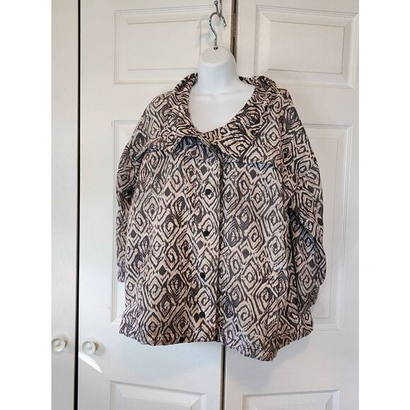 NYDJ Diamond Wood Trench - Picture 1 of 11